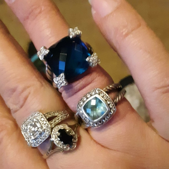 David Yurman 5.5 blue Topaz..SOLD - Picture 2 of 11